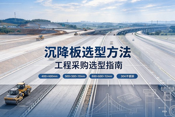 贵州沉降板选择方法