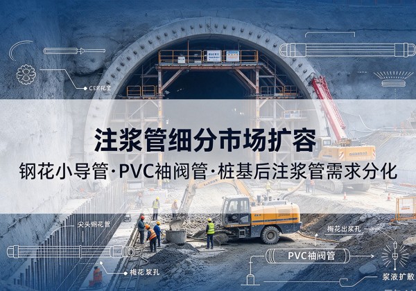 贵州注浆管细分市场扩容，隧道钢花小导管、PVC 袖阀管、桩基后注浆管需求分化