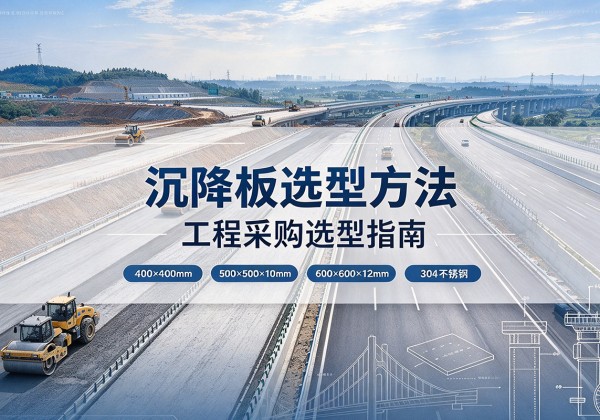 贵州沉降板选择方法
